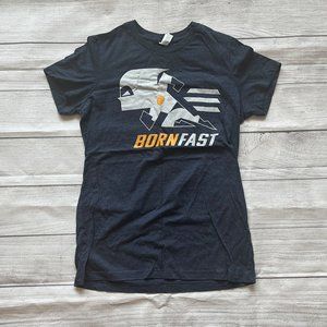 Disney Pixar The Incredibles Dash Born Fast T-Shirt Women's Fitted XL